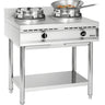 Wok cooker, 2 burners