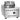 Gas wok table cooker GWTH1