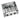 Gas table-top grill TB1000R