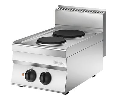 Electric stove 650, W400, 2PL, TU