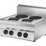 Electric stove 650, W700, 4PL, TU