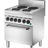 Electric stove 650, W700, 4PL, elO