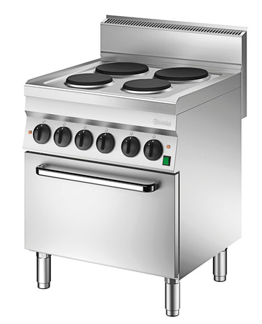 Electric stove 650, W700, 4PL, elO
