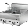 Gas deep fat fryer 650, 2x8L, TG
