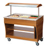 Buffet trolley, hot, 3x 1/1GN