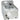 Deep fat fryer gas 600, W400, 1x8L