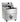Induction deep fat fryer 8L Plus