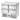 Mini-refrigerated counter 900S4