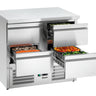 Mini-refrigerated counter 900S4