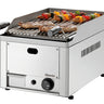 Lava rock grill, gas 40, W330, TU