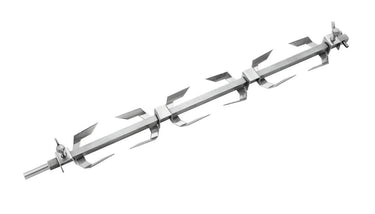 Spit with clamps P6