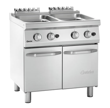 Pasta cooker, gas 700, W800 2x24L
