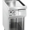 Griddle plate gas 700, W400, smooth