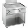 Griddle plate gas 700, W800, smooth