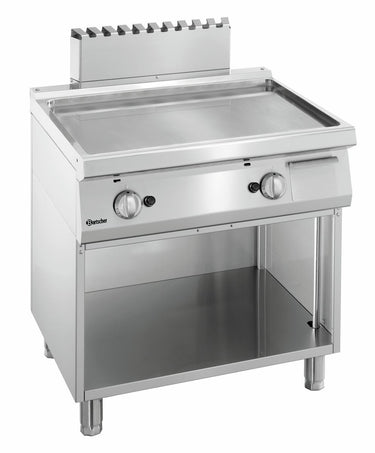 Griddle plate gas 700, W800, smooth