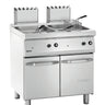 Deep fat fryer gas, 700 W800, 2x15L