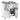 Pasta cooker 700, W800, 2x24L