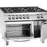 Gas stove, 6BRs,el. oven,2/1GN NS