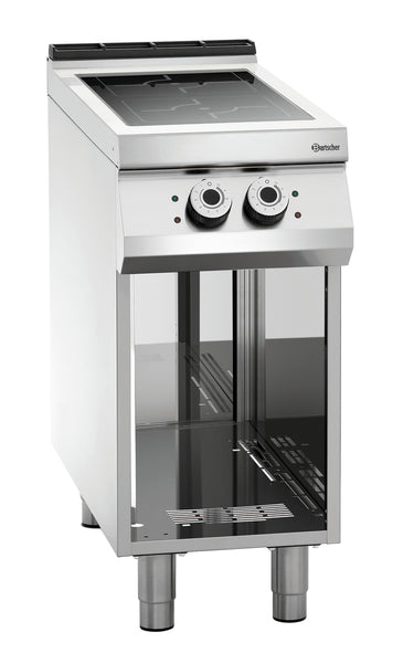 Induction stove, 2 HTzon., OBU