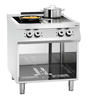 Induction stove, 4 HTzon., OBU