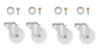 Swivel castors set 900 4S100