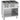 Gas range 900 4 burners OU