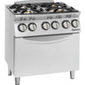 Gas range 900 4 burners EBO