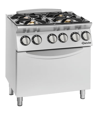 Gas range 900 4 burners EBO