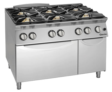 Gas range 900 6 burners GBO