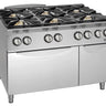 Gas range 900 6 burners EBO