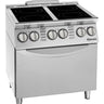 Electric range 900 4 hobs EBO