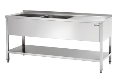 Sink centre 700, W1800, 2 basins L