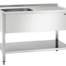 Sink centre 700, W1200, basin L