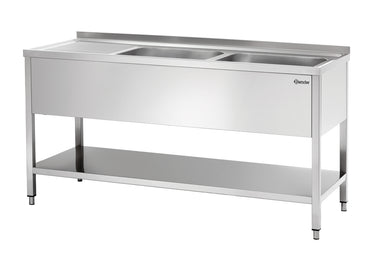 Spüle 700, B 1600, 2 Becken RE