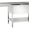 Sink centre, 700, W1600, 2 basins R
