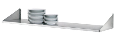 Plate shelf 1200x200, SS