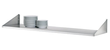 Plate shelf 1200x300, SS