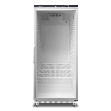 Kühlschrank | 630L | Weiß + Glas | +2°C/+8°C | Umluft | 775 x 735 x 1920 mm