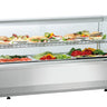 Refr. display 3/1GN, curved glass