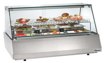 Refr. display 3/1 GN, straight glass