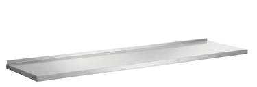Wall-mounting shelf 1600x355x27, SS