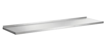 Wall-mounting shelf 1800x355x27, SS