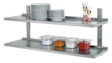 Wall shelf set, 1200x355 complete