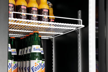 Glass-doored refrigerator 300L