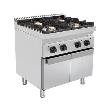 Gasherd mit Türen – 28.5kW – 4 Brenner - G70C20K