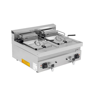 Elektrofritteuse 2x12L - 2x9kW (Hoch Leistung)