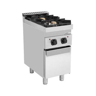 Gasherd mit Türen – 13kW – 2 Brenner - G70C10K