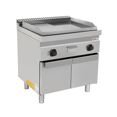 Elektro-Grillplatte – 1/2 glatt + 1/2 gerillt – E70GP20K+GS