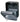 Wall-mounted ashtray, black