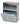 Wall-mounted ashtray, silver